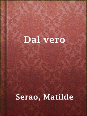 cover image of Dal vero